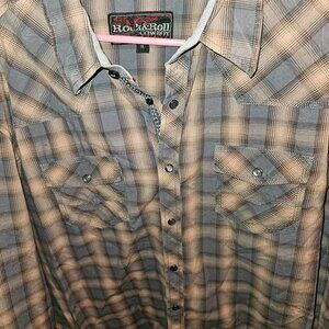 Rock & Roll Cowboy Snap Button Long Sleeve